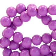 Glaskralen opaque 4mm Sheer lilac